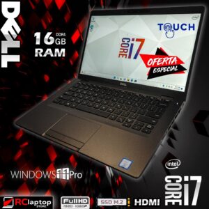 Promoción de Laptop TOUCH DELL i7 con 16GB de RAM! ideal para trabajo pesado
