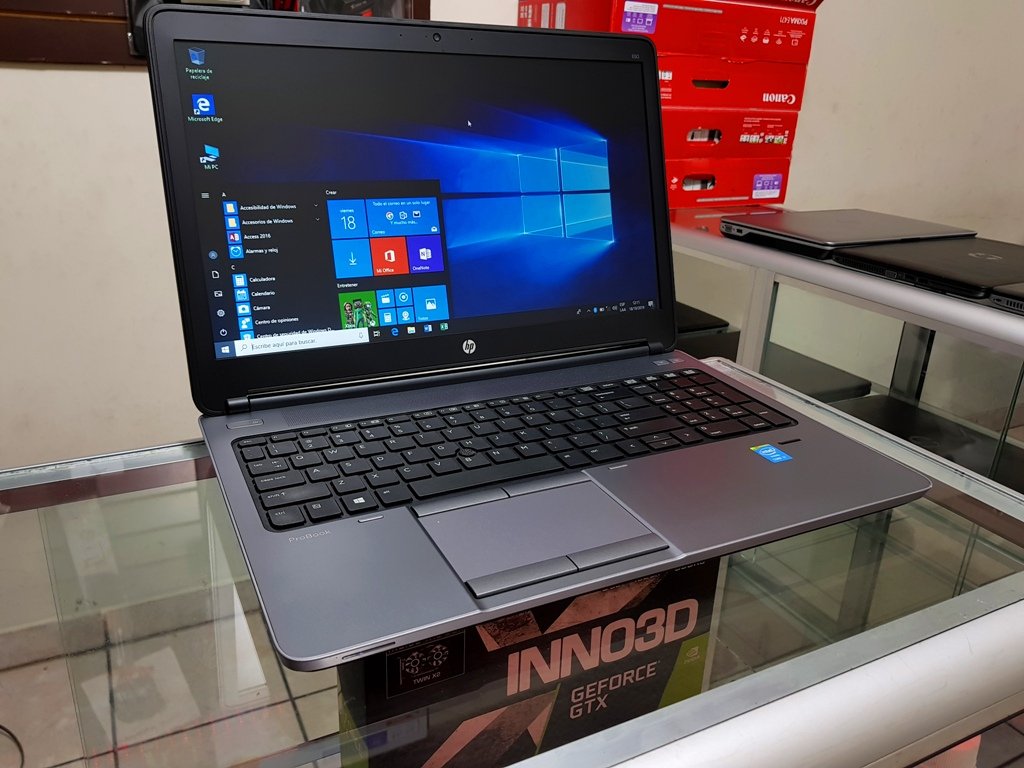 HP ProBook Core i7 up 3.70 GHz 8 núcleos | 8GB | 500GB HDD | 15.6 | Bluetooth