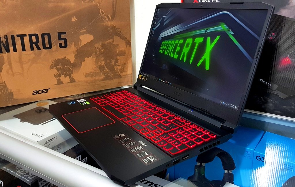 Acer Nitro Gaming | NVIDIA RTX 3050 | 15.6 FHD IPS 144Hz | 4.50 GHz 10th GEN
