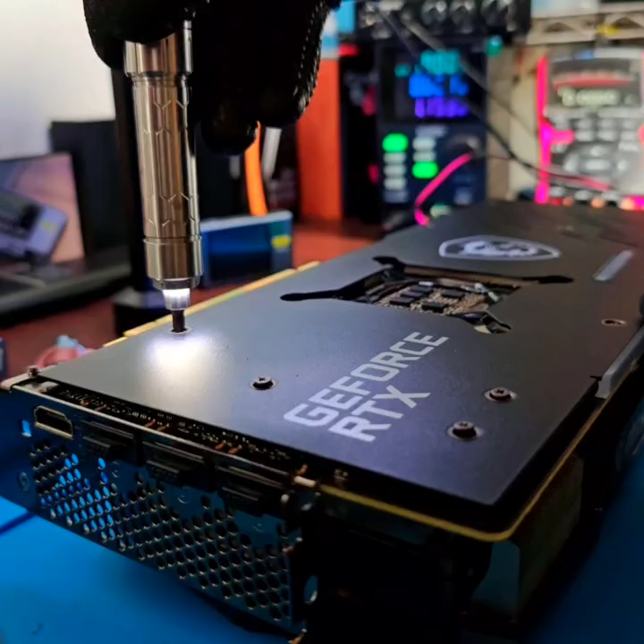 Reparación de GPU RTX